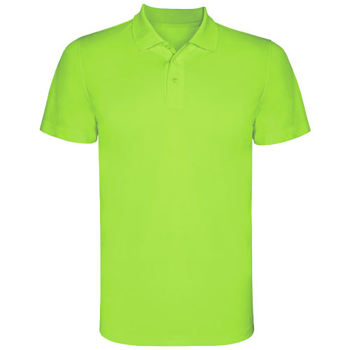 Polo sport publicitaire Homme 150gr Monzha ROLY Citron vert